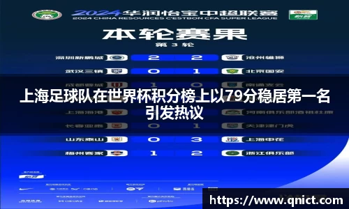 上海足球队在世界杯积分榜上以79分稳居第一名引发热议